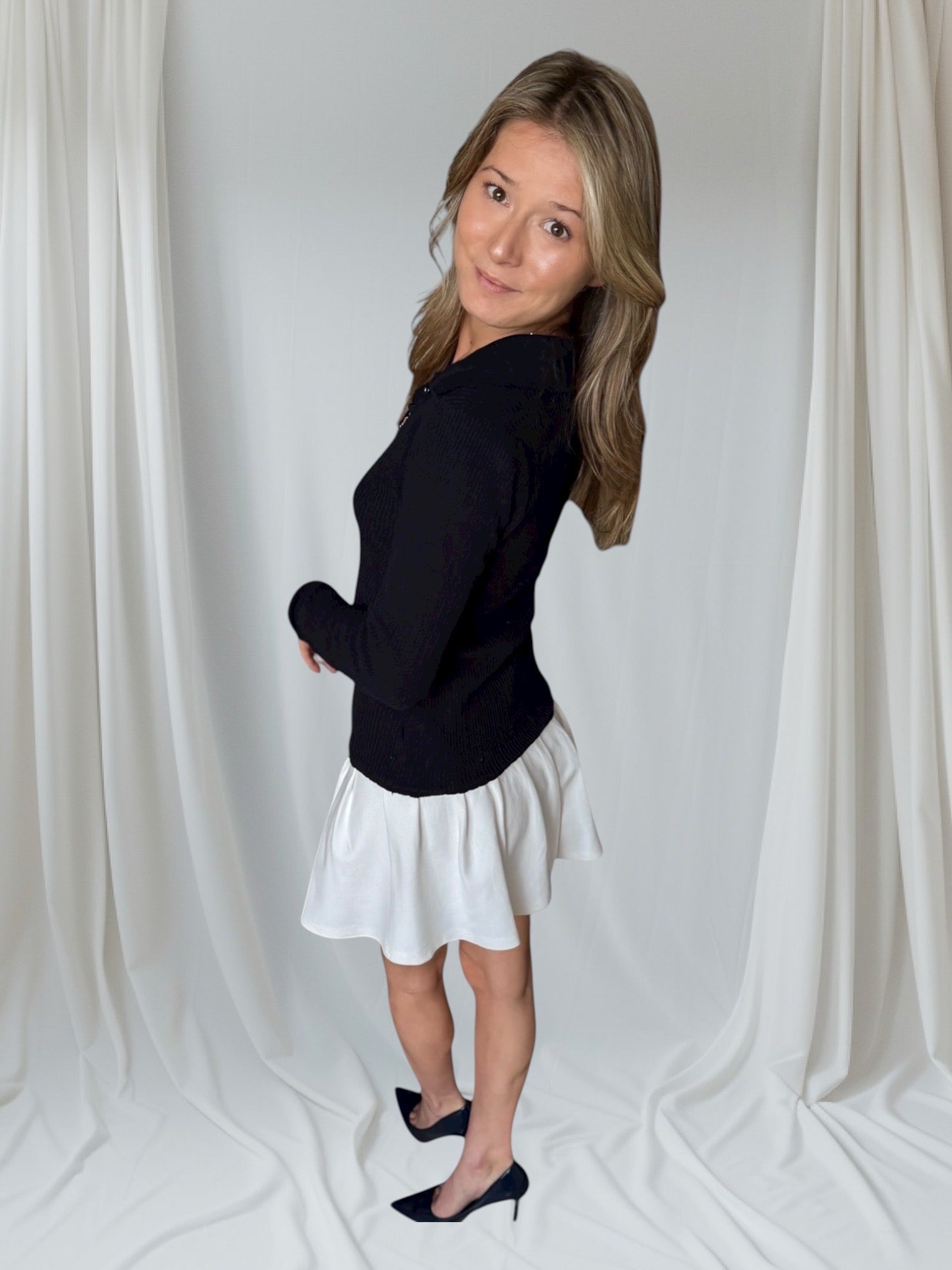 Pull Nathæl Bleu Marine - miniature 2