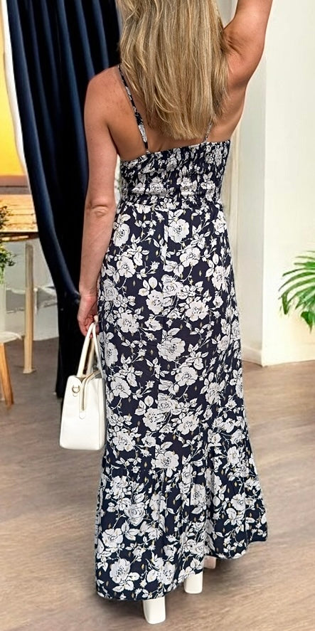 Robe longue fleurie - miniature 2