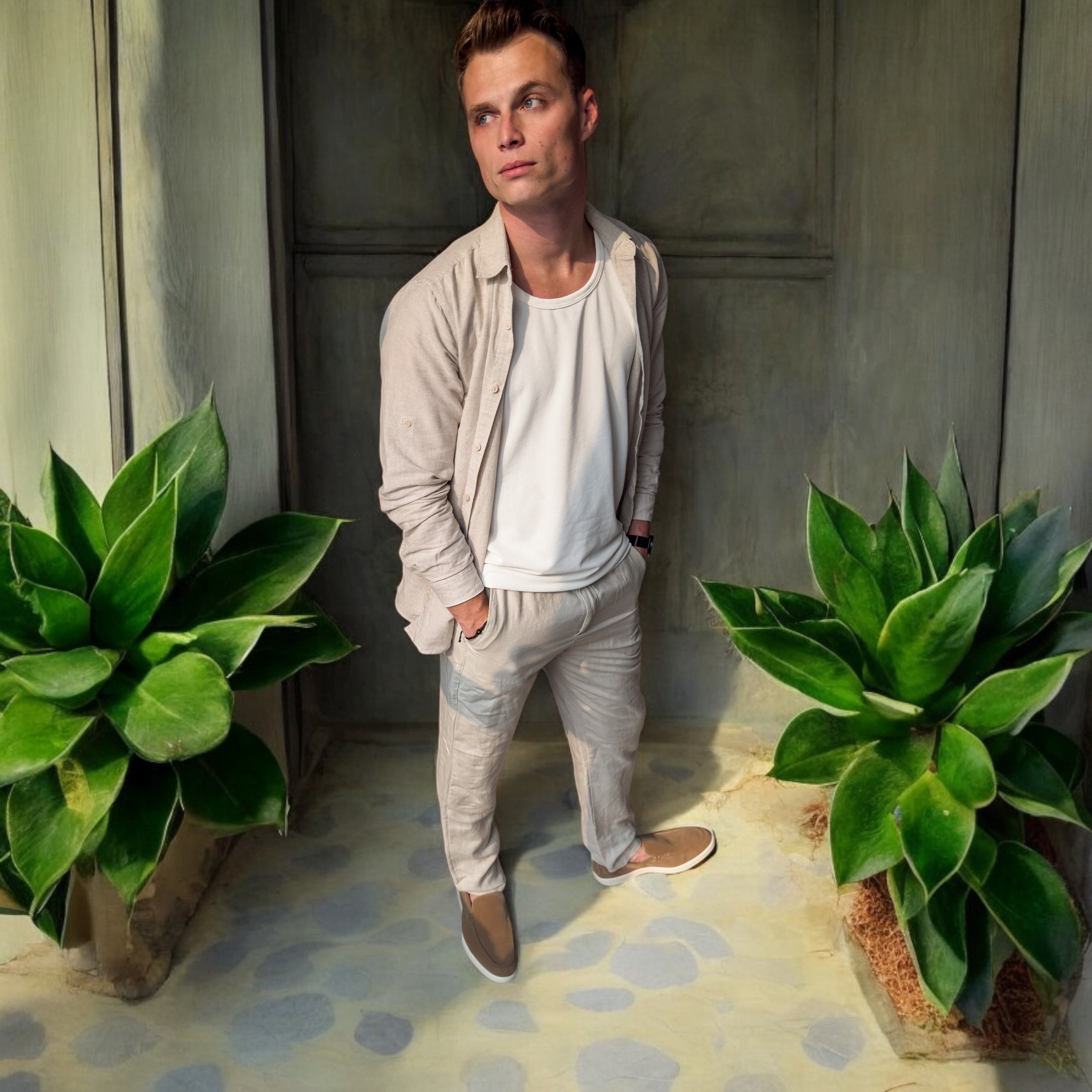 Pantalon 100% LIN - miniature 4