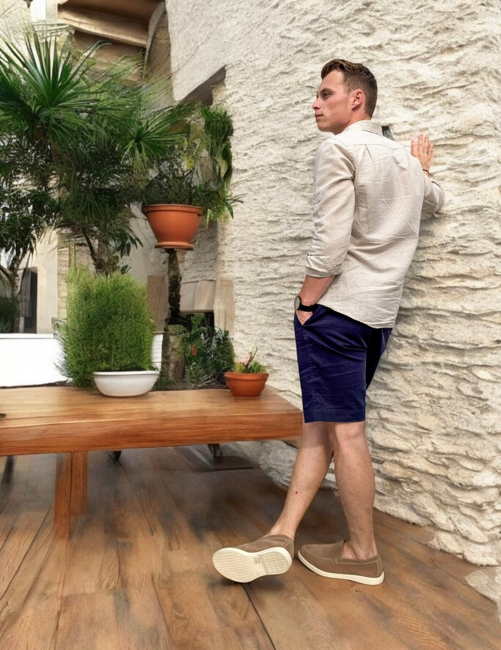 Chemise 100% LIN - miniature 6