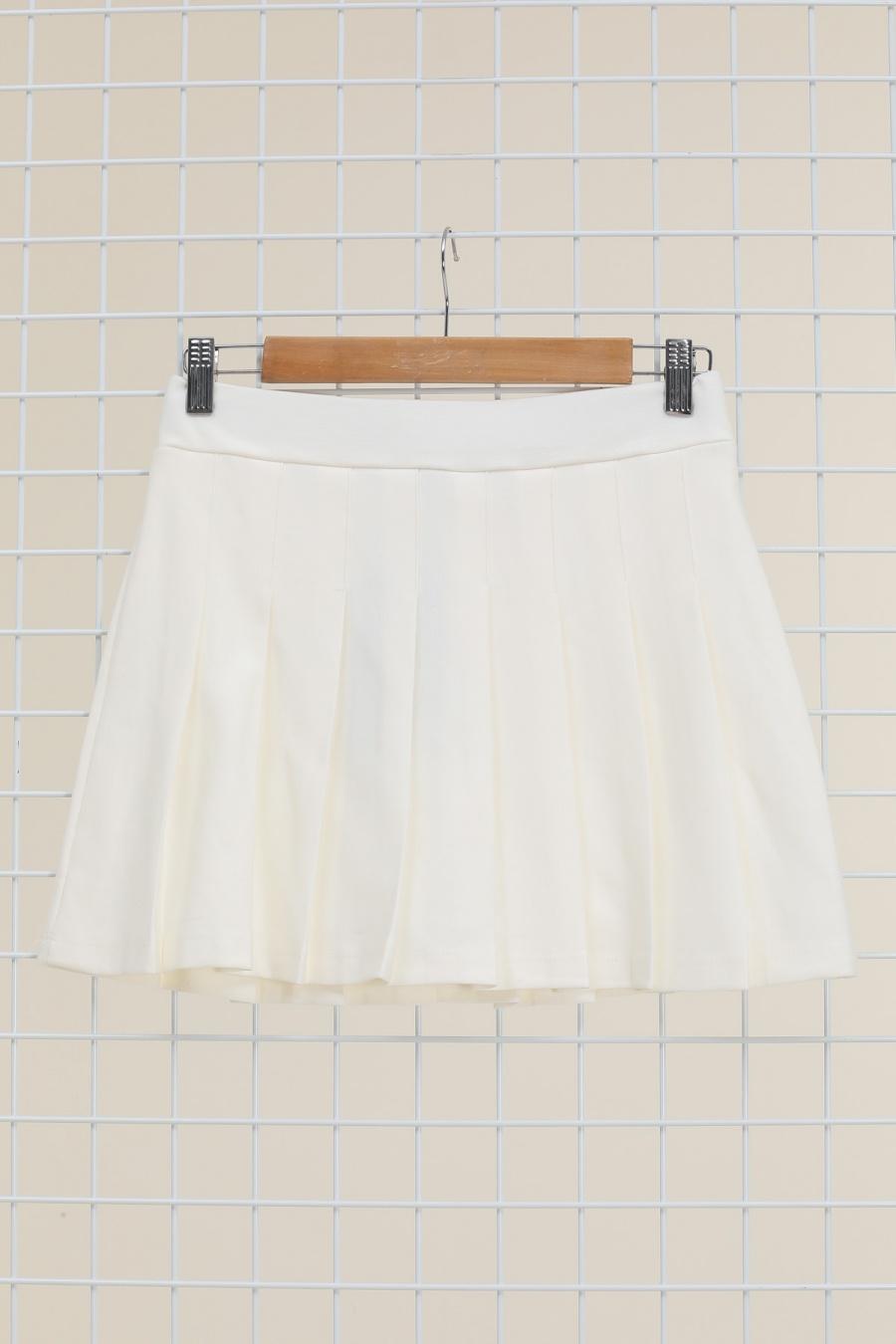 Jupe Plissée Blanche - miniature 3