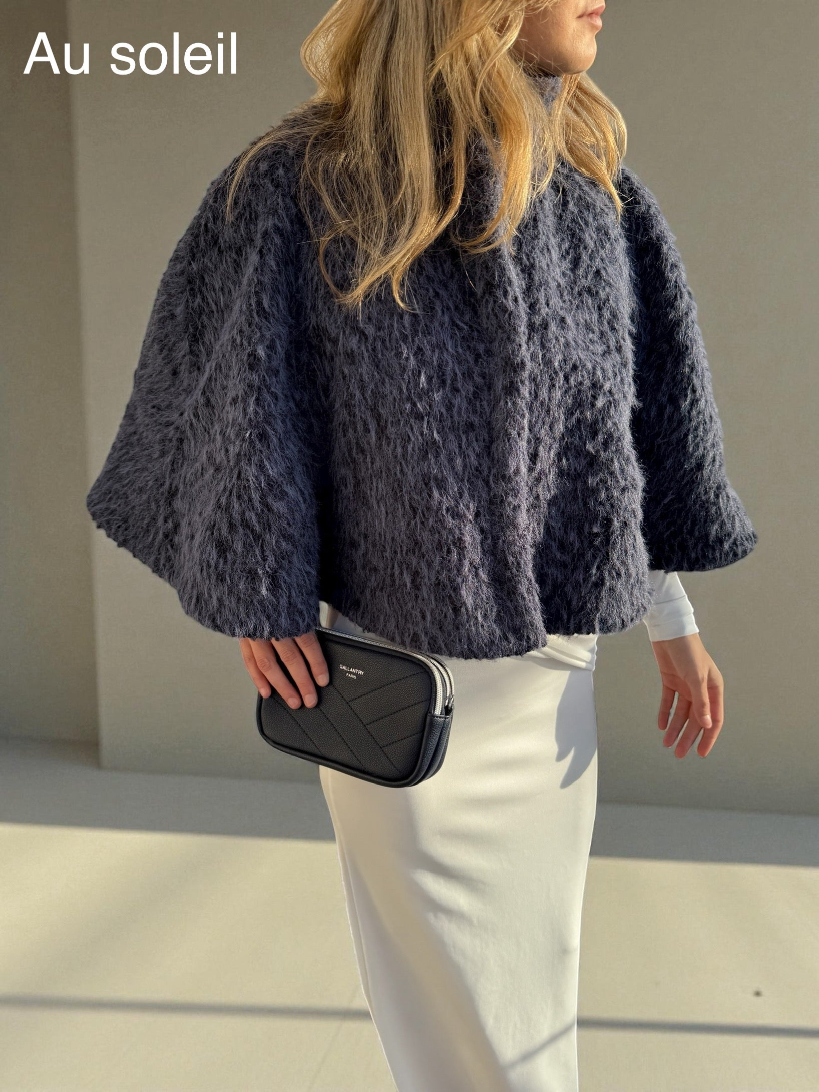 Poncho Femme – Indigo