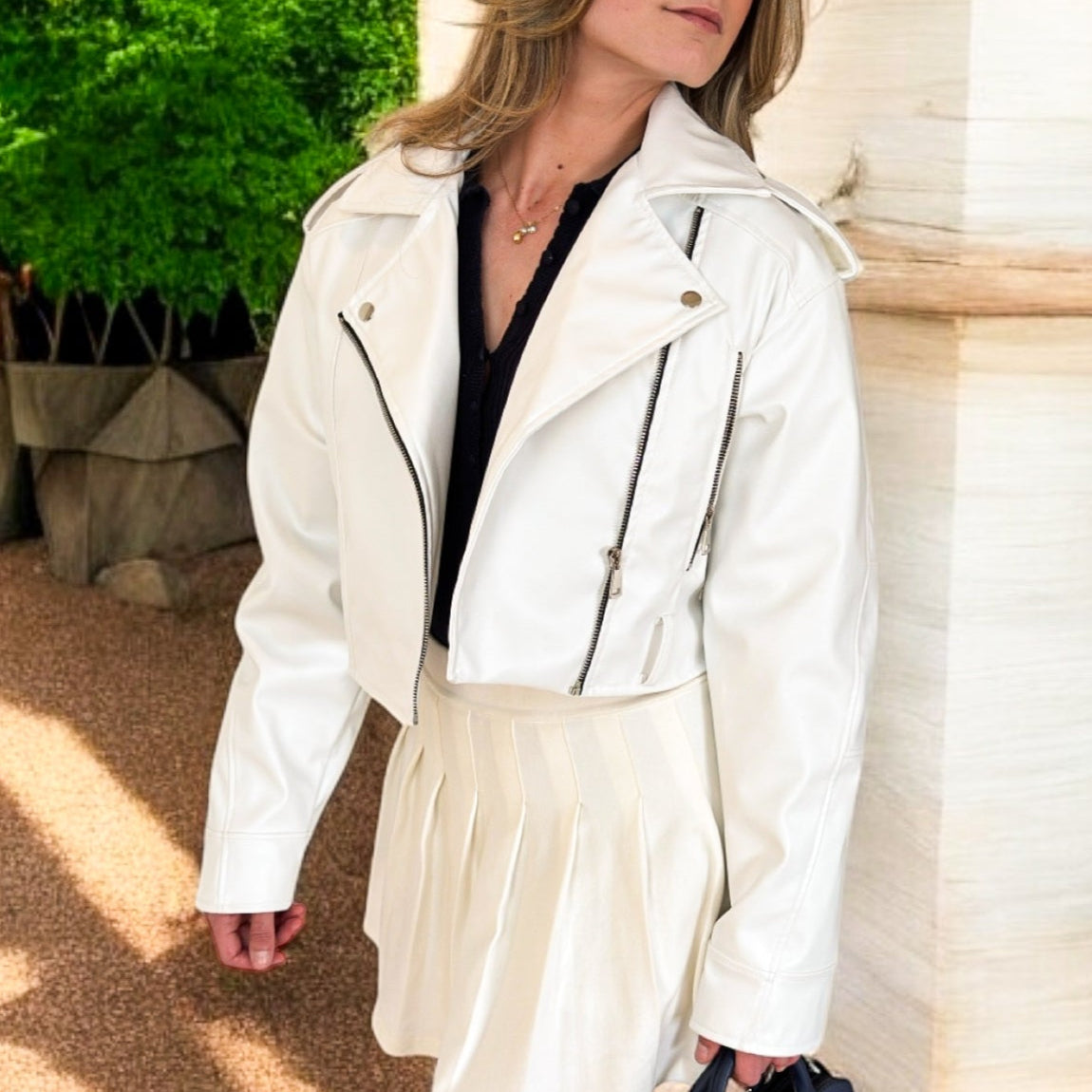 Perfecto Blanc Ceinturé - miniature 6