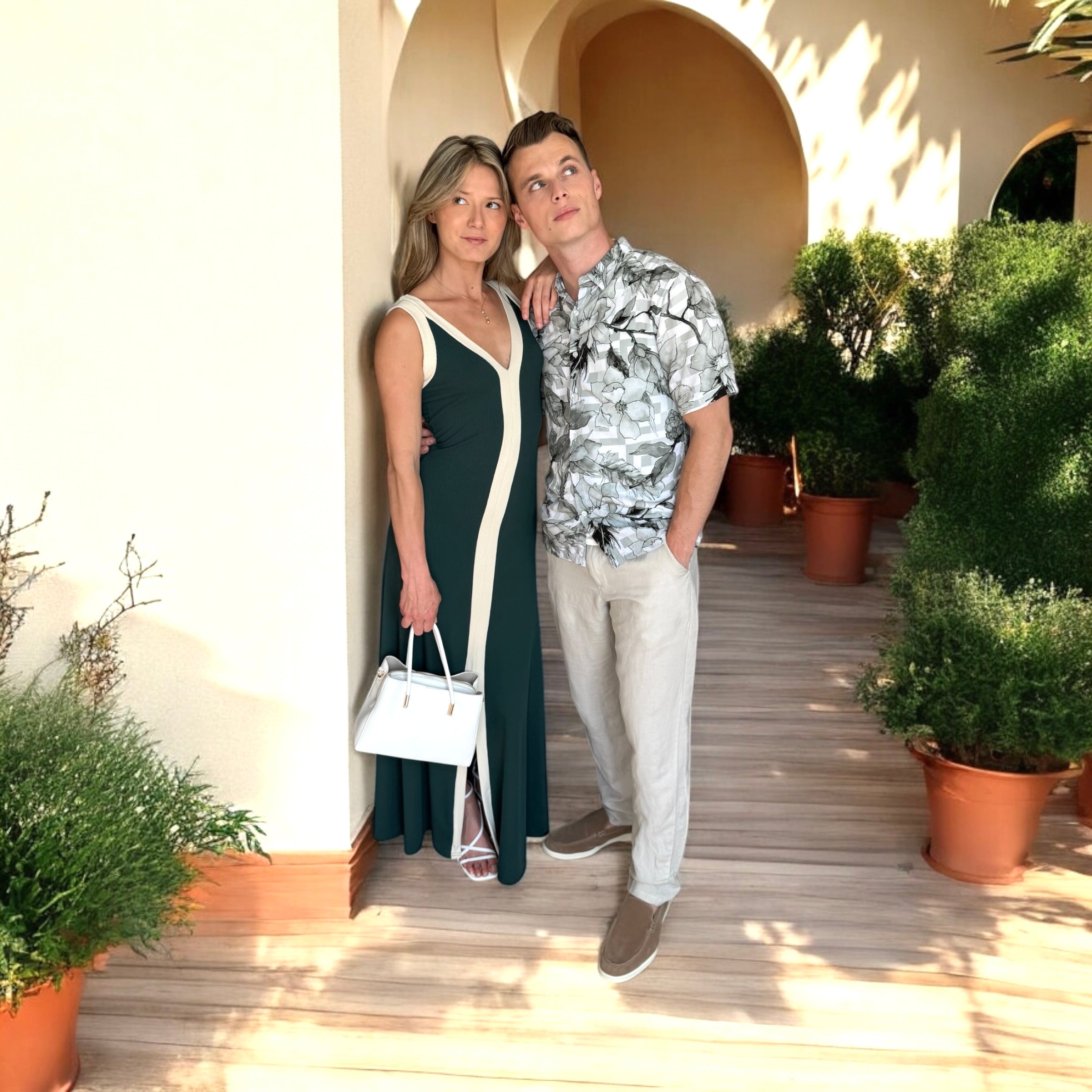 Le Couple Robe Kaki & Lin - miniature 3