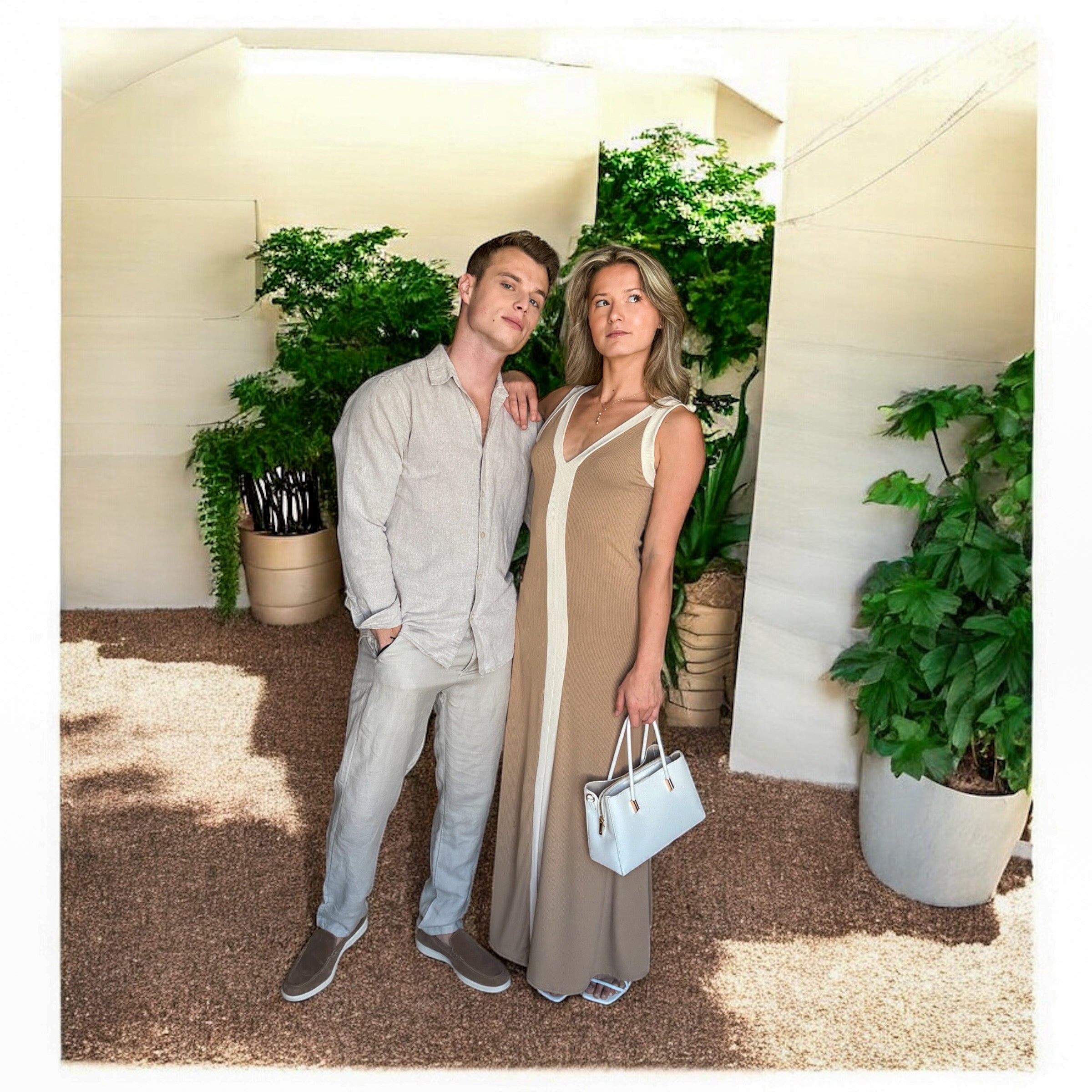 Le Couple Lin Taupe - miniature 5