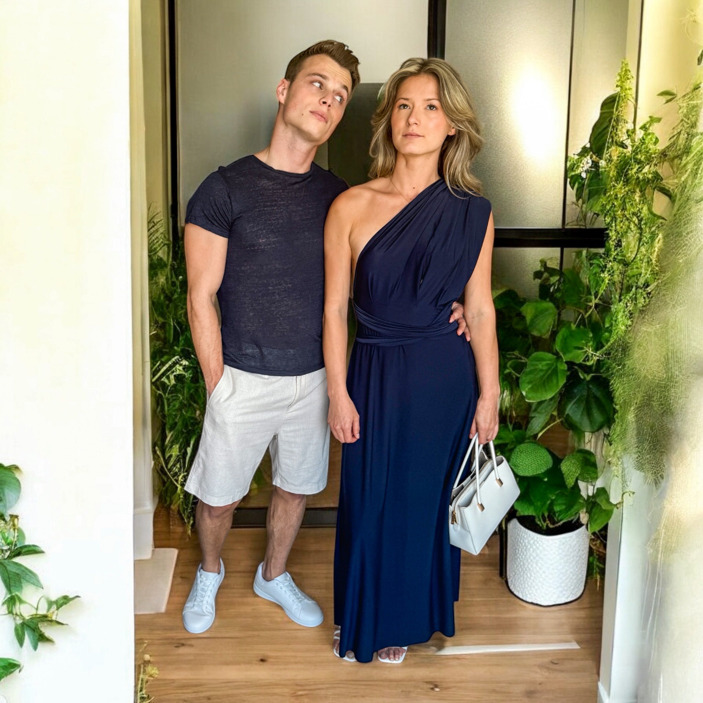 Le Couple Infinity Bleu Marine & Lin - miniature 8