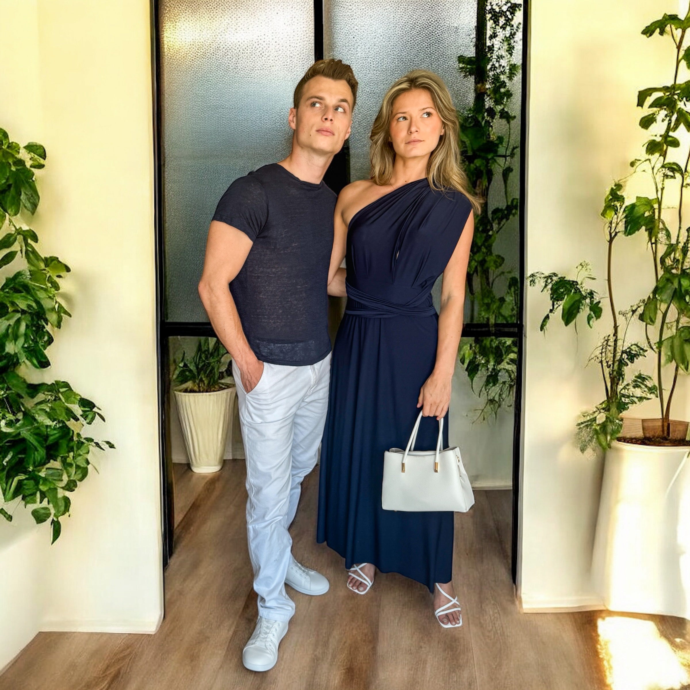 Le Couple Infinity Bleu Marine & Lin - miniature 7