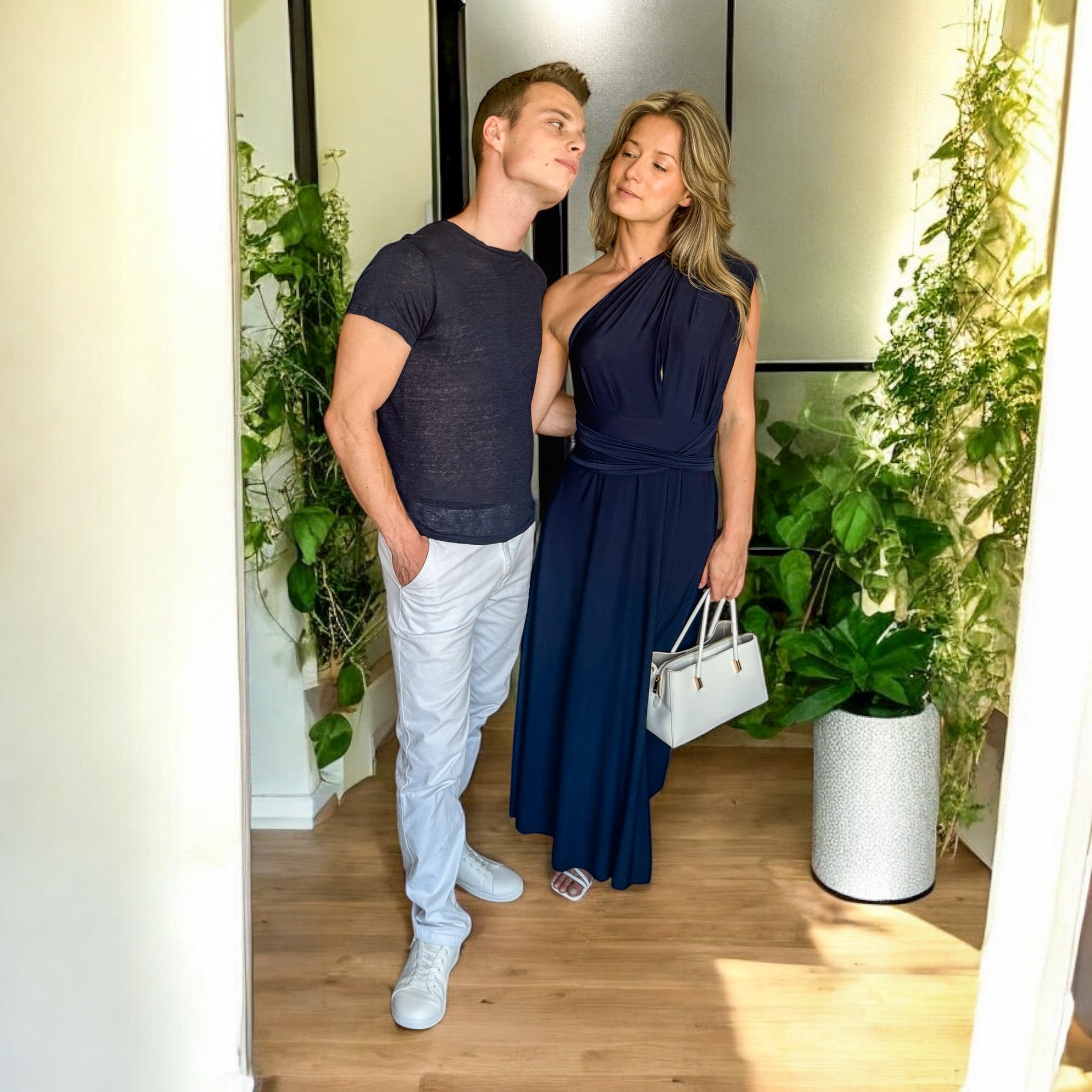 Le Couple Infinity Bleu Marine & Lin - miniature 10