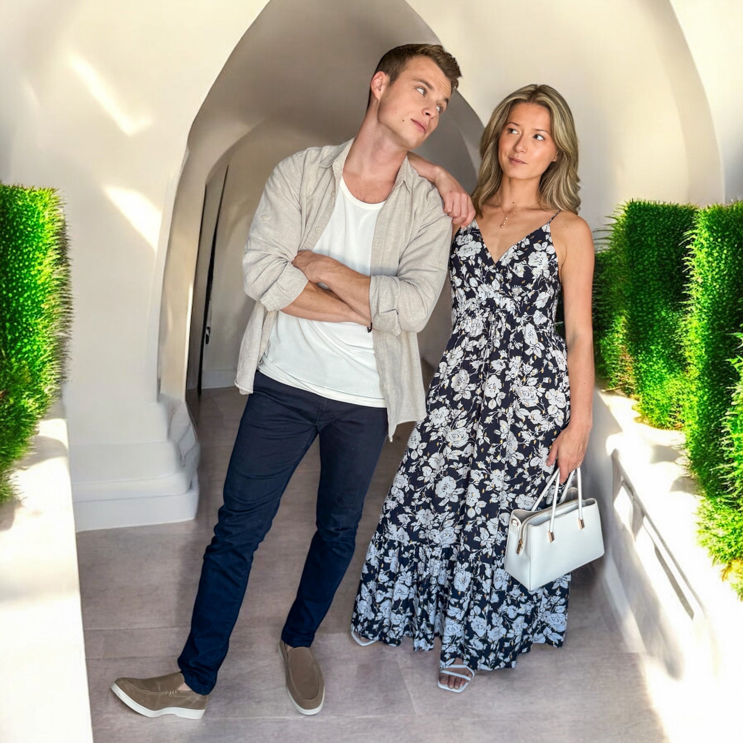 Le Couple Fleuri Bleu - miniature 2