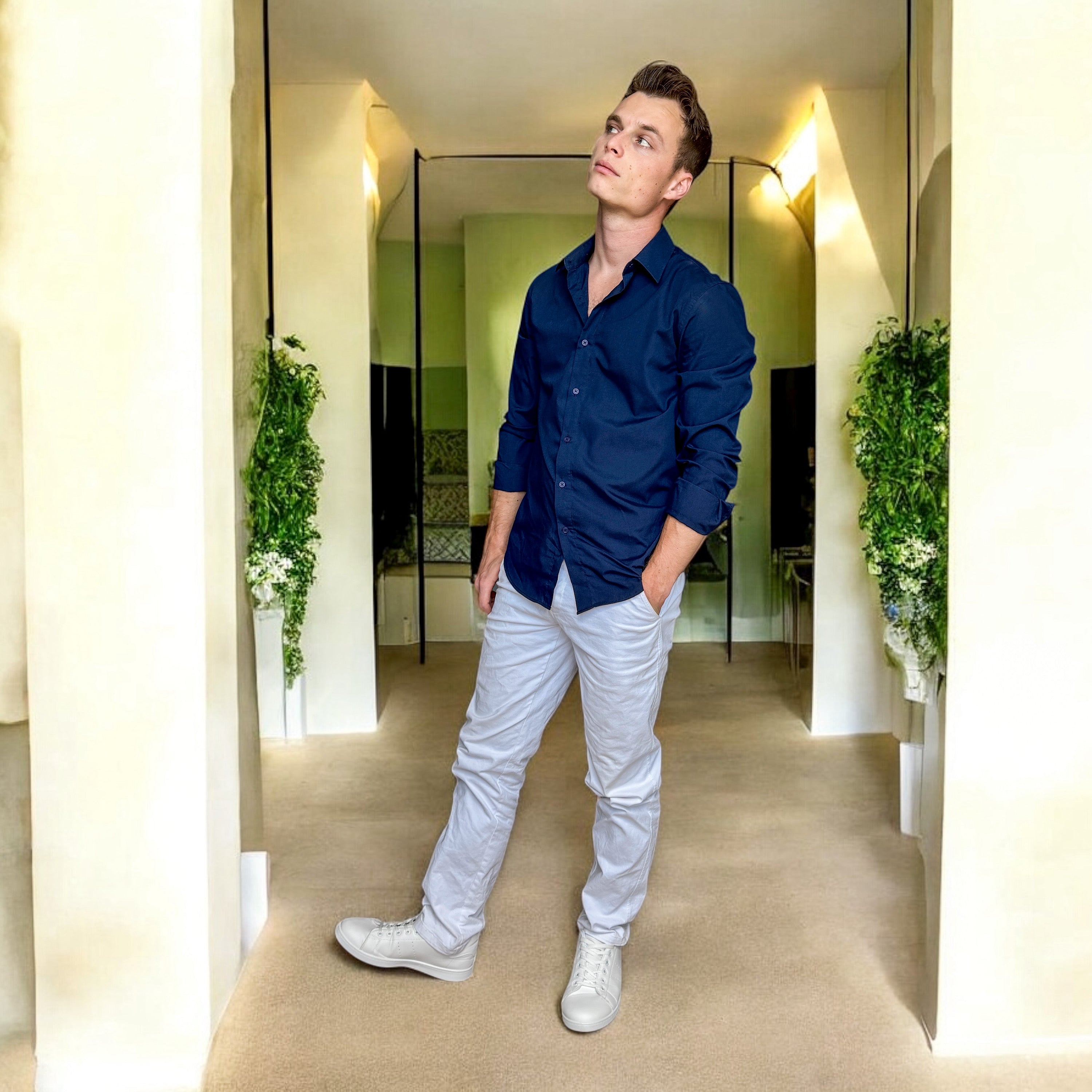 chemise bleu - miniature 4