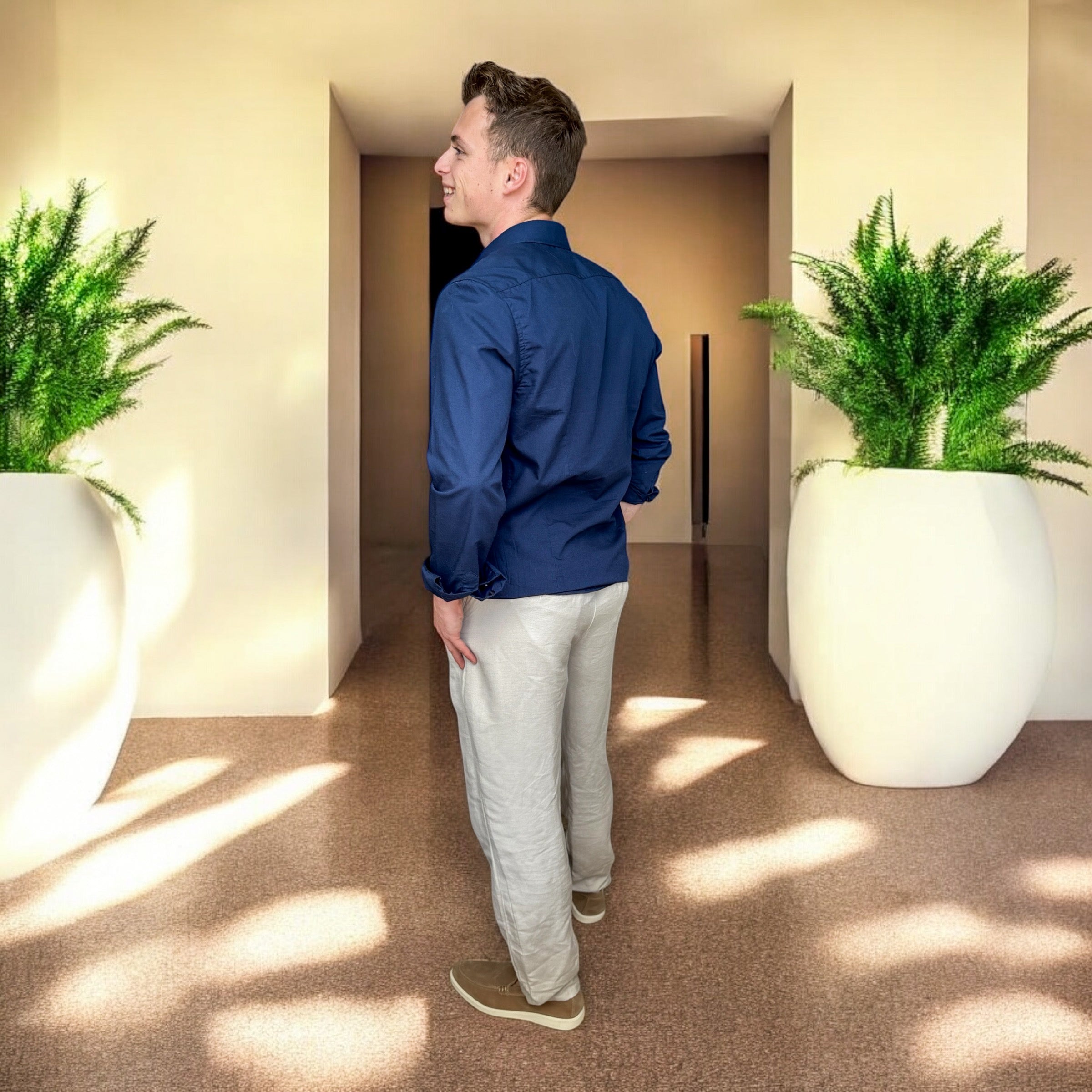 chemise bleu - miniature 3