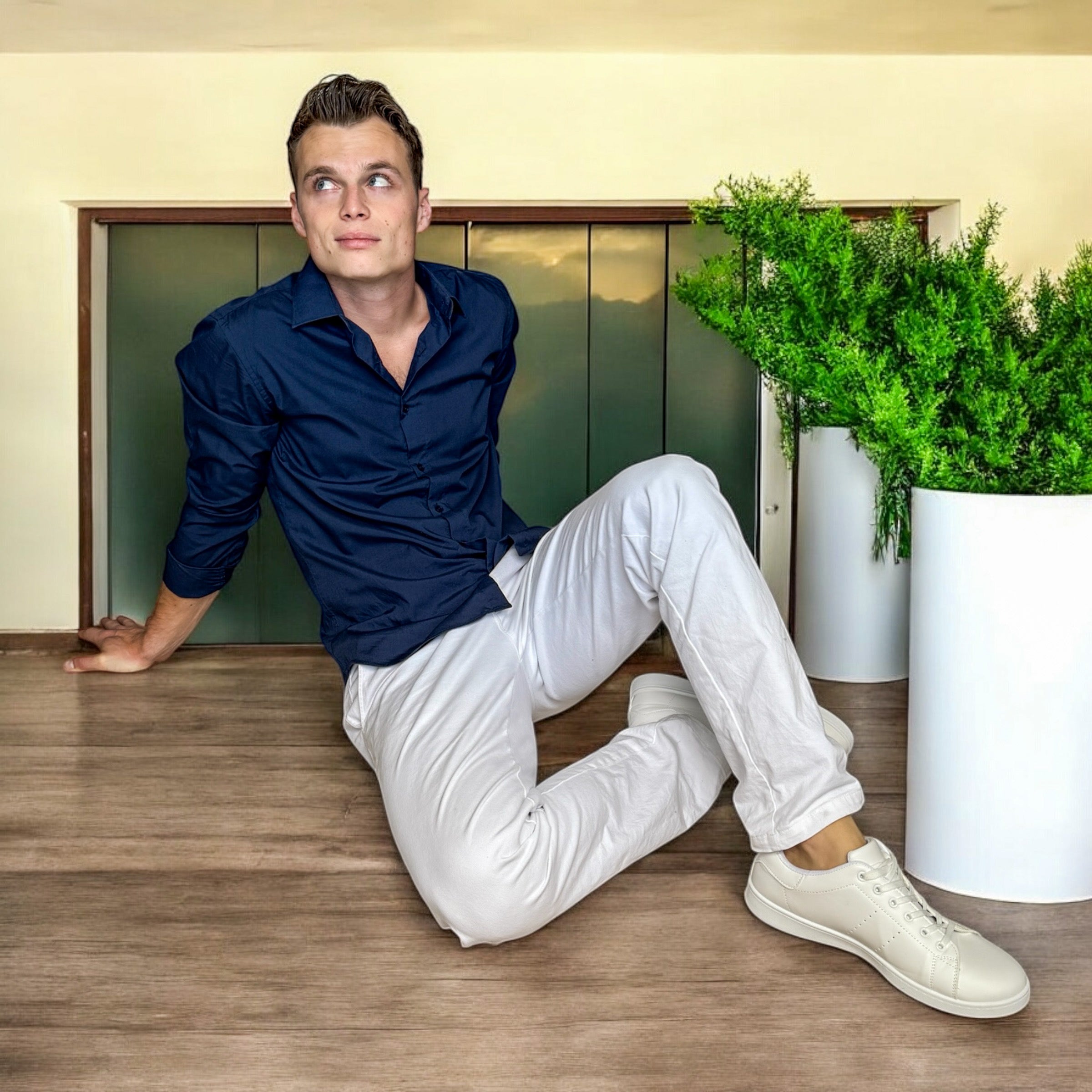 chemise bleu - miniature 8