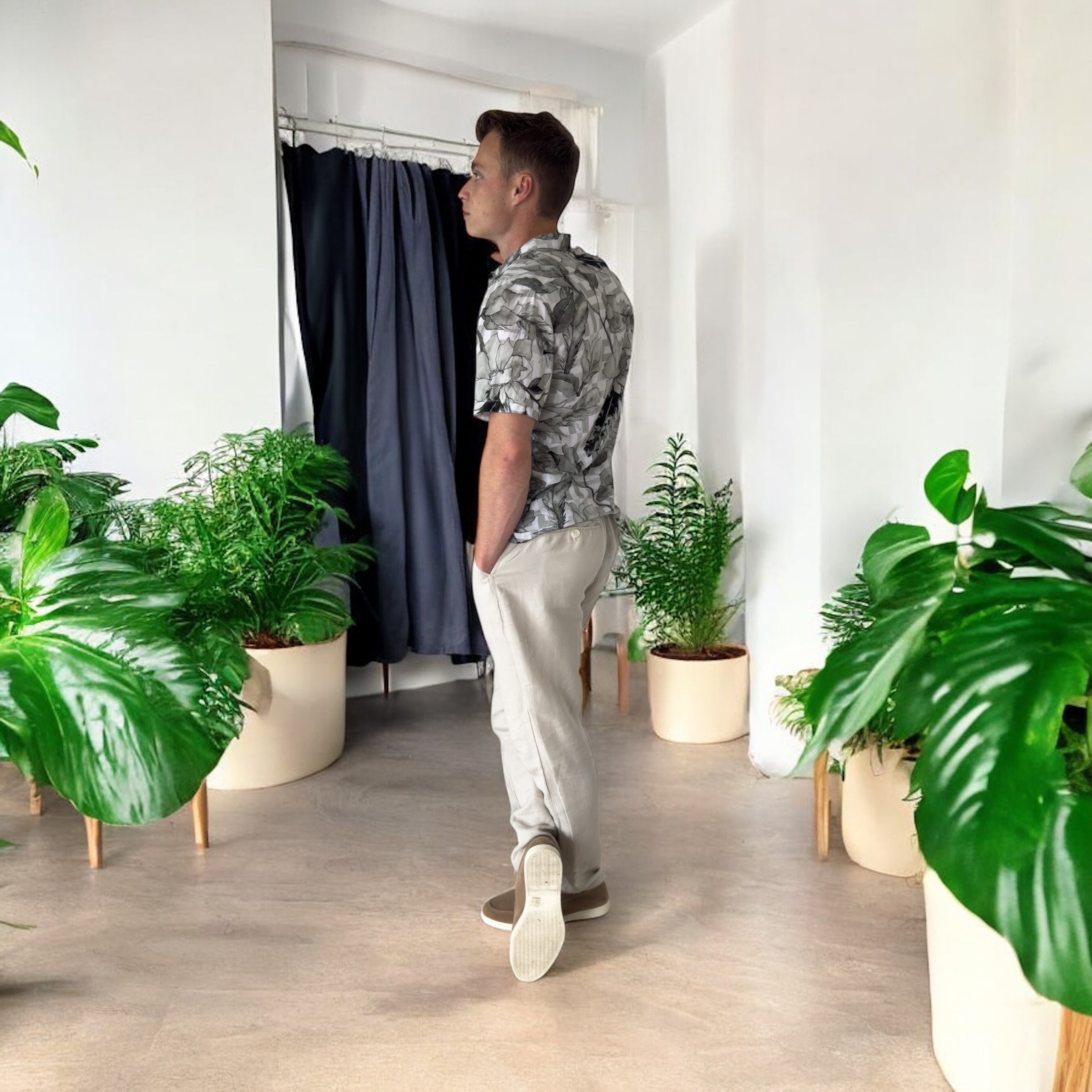 chemise motif - miniature 3